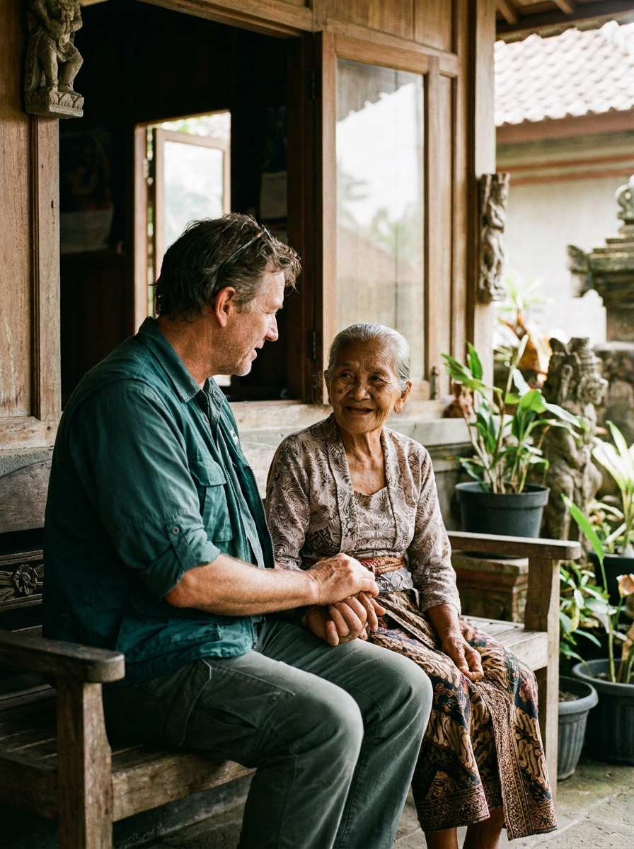 Elder and family care in Bali